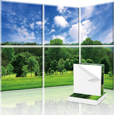 Acoustic Wall Panels 6 Pack Sound Absorbing Foam Art Panels 72x48 Inches Green