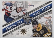 2012 Certified Path to the Cup Quarterfinals /399 Brad Marchand John Carlson a9t