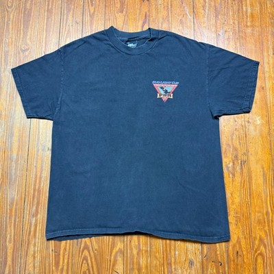 Vintage PBR Professional Bull Rider Shirt Mens Size XL Black No Fear
