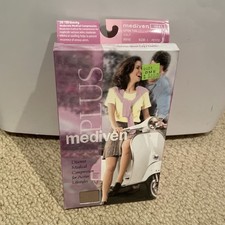 Mediven Plus 10201 Calf Compression Stockings 20-30mmHg Open Toe Beige I Petite