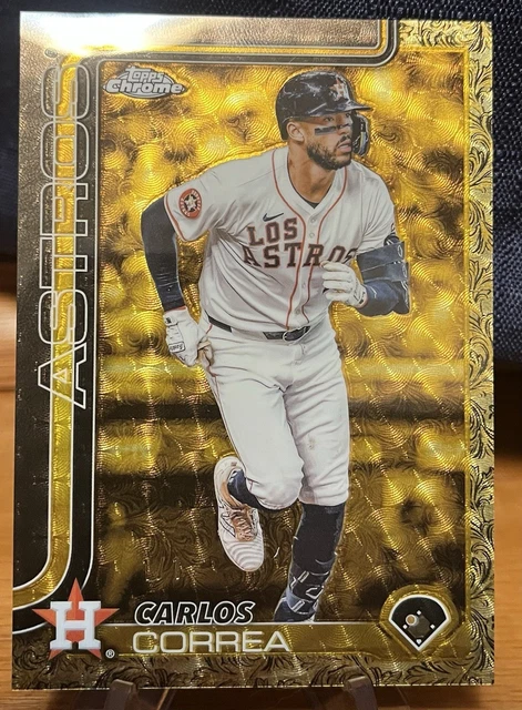 2025 Topps Gilded Collection Carlos Correa 1/1 Superfractor