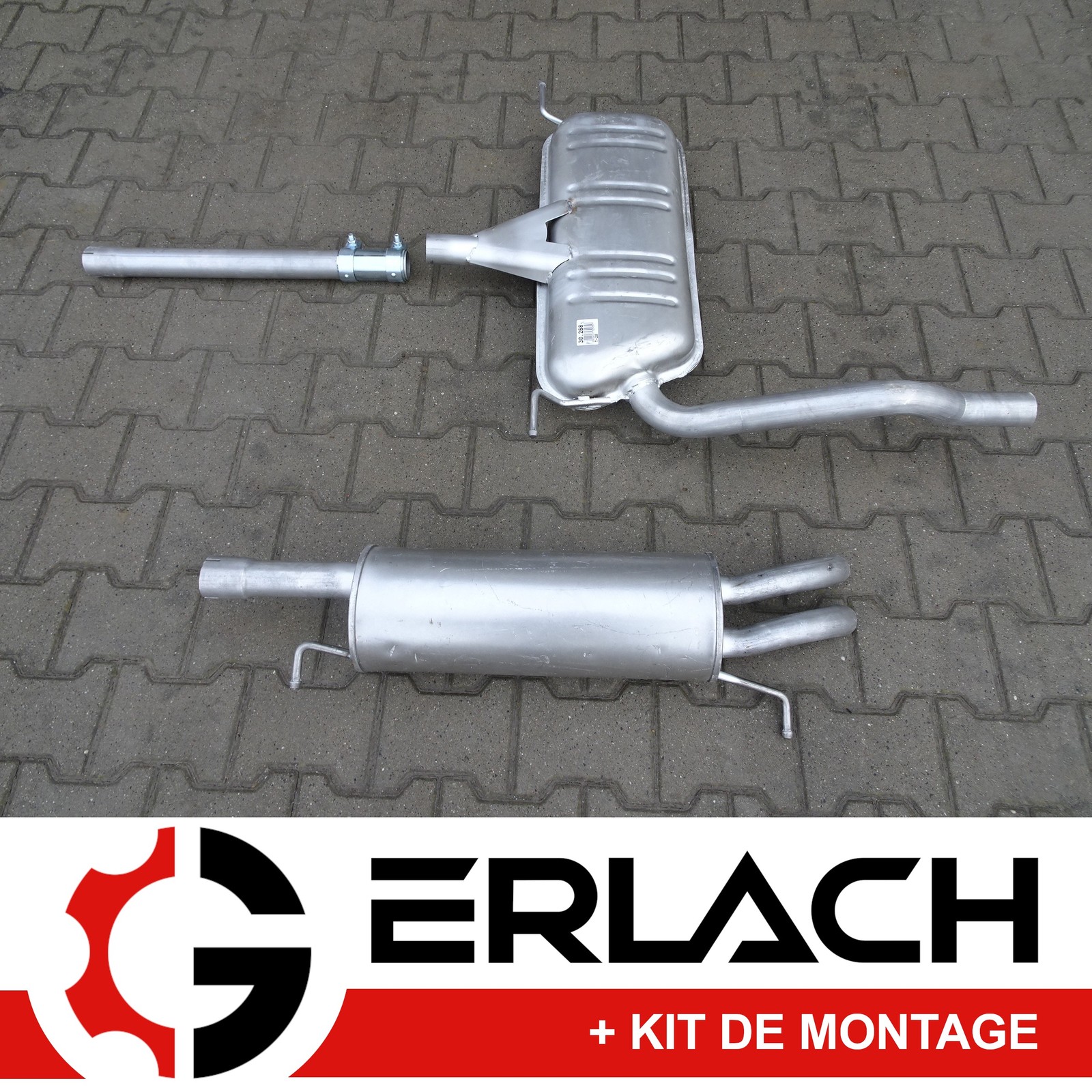 Silencieux VW Passat pour supprimer les vibrations sous le plancher et le bruit de pot percé