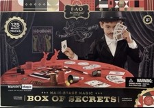 Fao Schwartz Magic 101-Main Stage Magic Box Of Secrets 125 Tricks Marvin  s Magic