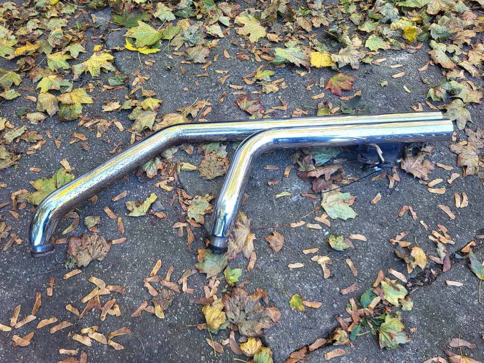 Juego de sistema de silenciador de escape completo Kawasaki Vulcan Mean Streak VN1500 2002-2003 Foto 4 de 4