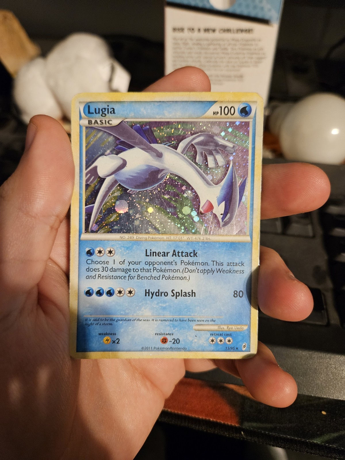 Lugia 15/95 Call of Legends Holo Rare Pokémon TCG