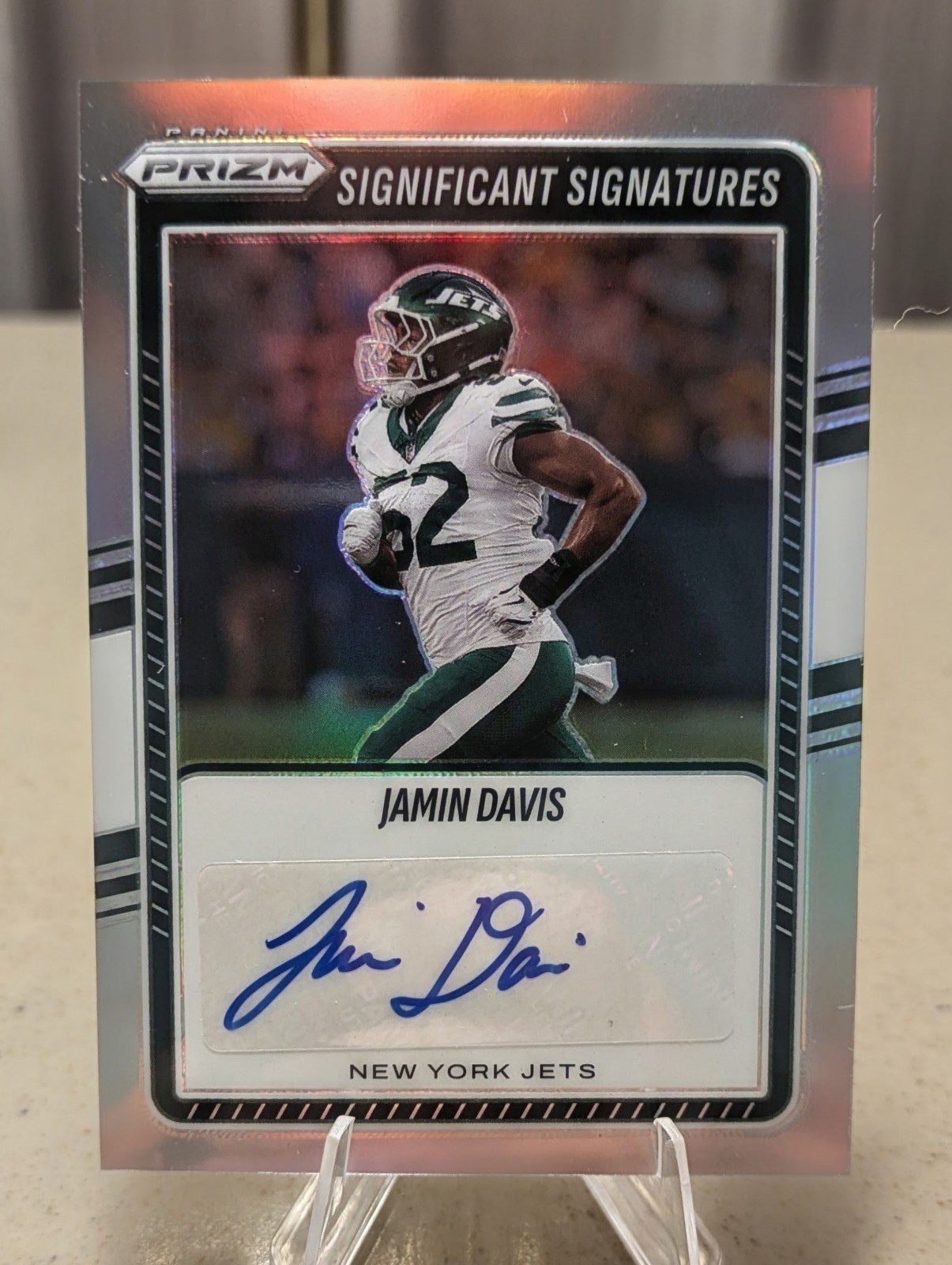 2025 Panini Prizm - Significant Signatures Jamin Davis #SSI-JDS (AU) - Jets