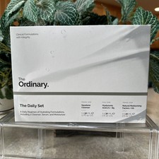 The Ordinary the Daily Set, Daily Skincare Routine with Squalane Cleanser, Hyalu
