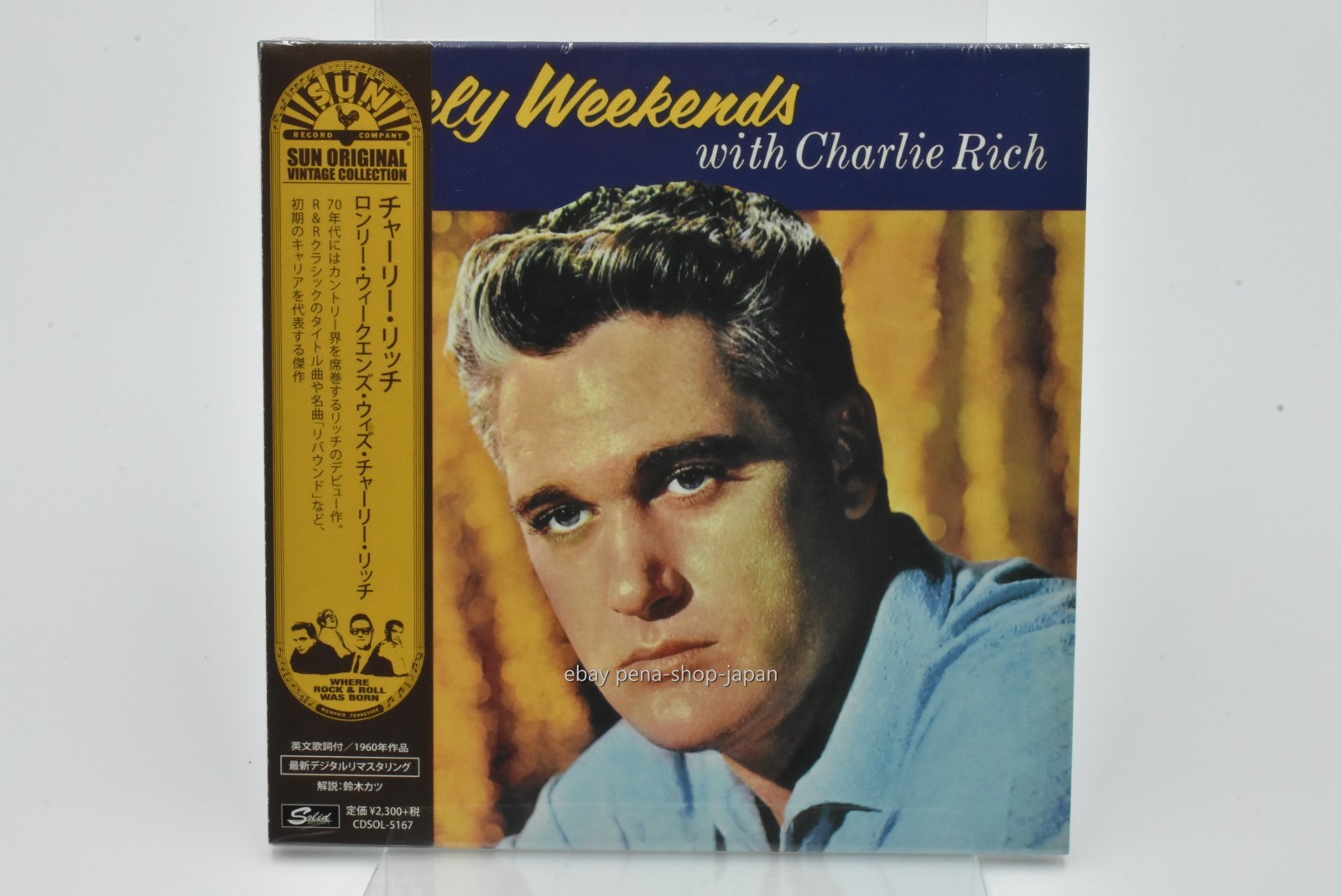 CHARLIE RICH-LONELY WEEKENDS WITH CHARLIE RICH-JAPAN Paper Sleeve CD Ltd/Ed