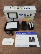 Savage RGB 300 LED Color Video Light w/ LCD Display RGB-VL Battery Powered