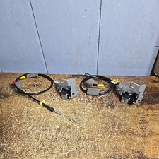 Rear Door Latch W/Cabel for Ford F150 1997-2004, Left and Right 2 Pack, Fit Rear