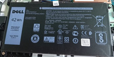 Genuine OEM YRDD6 Battery For Dell Inspiron 3493 3582 3583 3584 7586 3793 42Wh