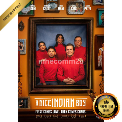A Nice Indian Boy 2024 DVD Comedy Movie Full HD Eng Sub All Region Free Ship-New