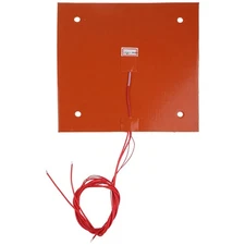 Flexible 230x230mm Silicone Heater 24V 200W Heated Bed Build Plate for Printer