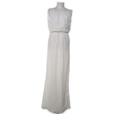 Hugo Boss, Maxikleid, Größe: 38, Dablaska, Weiß, Cupro, Einfarbig, Satin #vDy