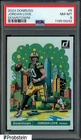 2024 Donruss Downtown! #5 Jordan Love Packers SSP CASE HIT PSA 8 NM-MT