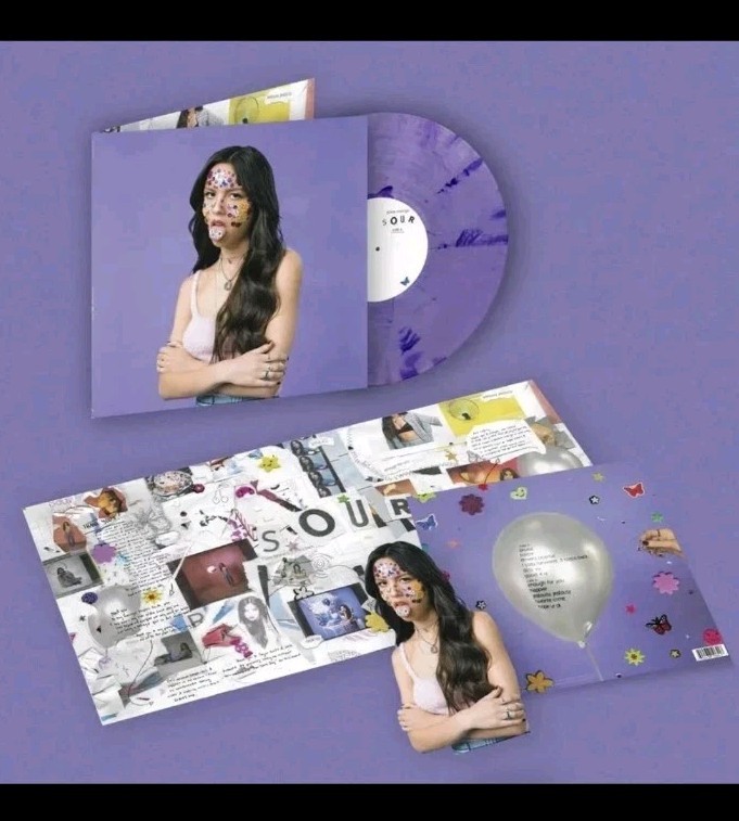 Olivia Rodrigo Sour LP Vinyl IVC Club Edition #550/3000 Purple