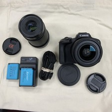 Canon EOS R100 Mirrorless Camera with 25-50mm Lens. and 55-210mm Kit