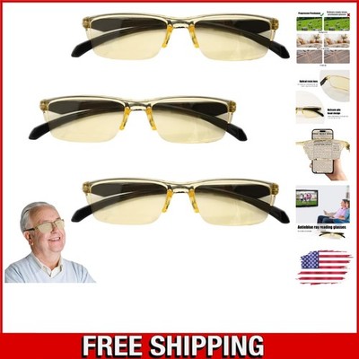 Chic Intelligent Dual Focus Glasses - Blue Light Protection for Pros & Students