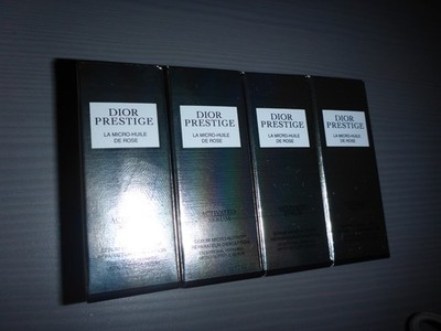 20 ml ( 4x 5 ml ) DIOR PRESTIGE LA MICRO-HUILE DE ROSE ACTIVATED Miniatur NEU