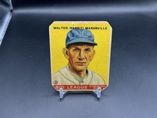 1933 Goudey #117 Walter Rabbit Maranville LOW GRADE Vintage Baseball Card