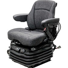 12v Heavy Duty Tractor Seat W/ Air Suspension