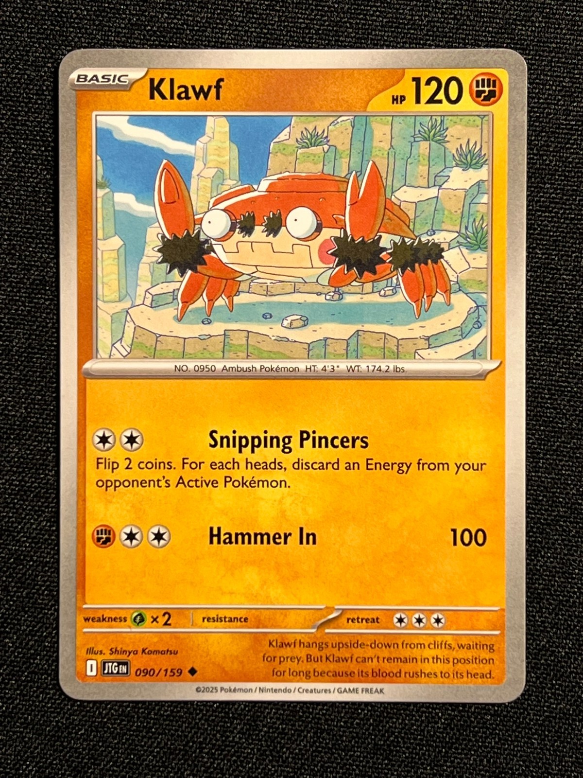 Klawf 90 Pokemon Journey Together