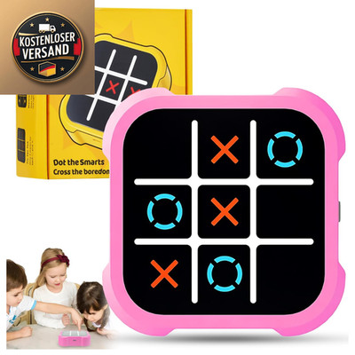 Elektronisches Tic Tac Toe Spiel 3in1 Puzzle Spielzeug