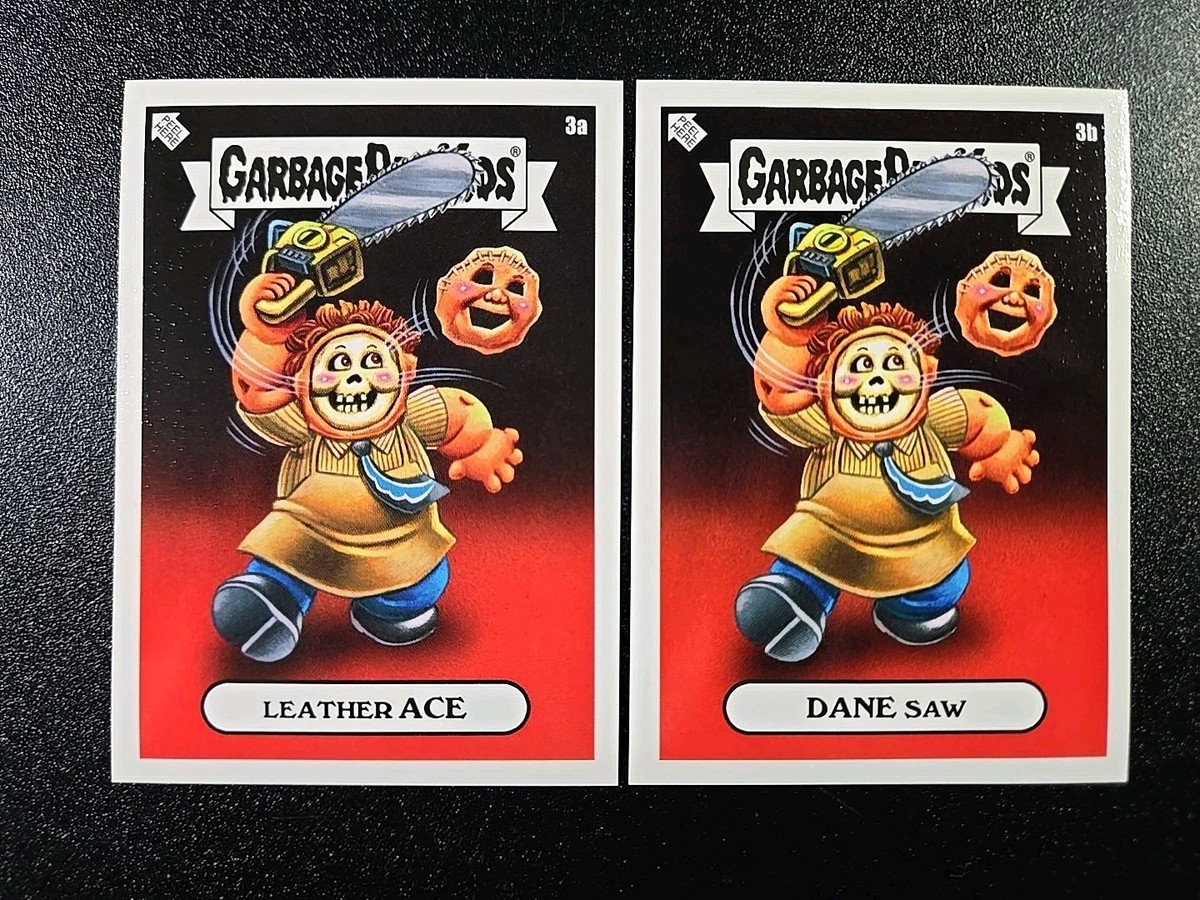 Leatherface Texas Chainsaw Massacre Spoof Garbage Pail Kids 2 Card