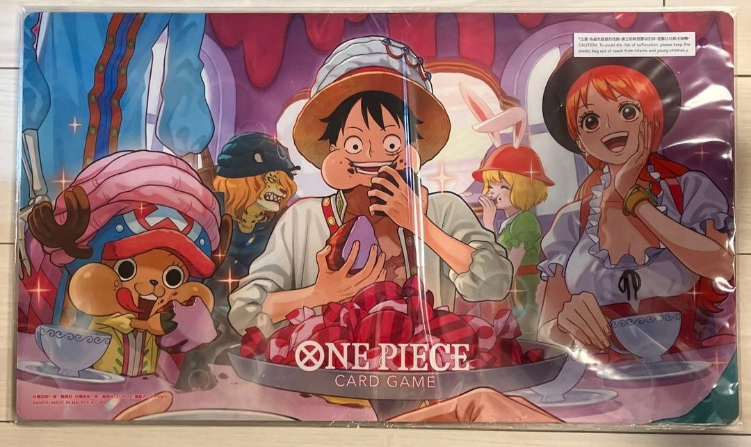 Namie アクリルキーホルダー プレイマット セット One Piece Official Playmat Whole Cake Island Nami Japanese Bandai