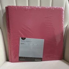Creative Memories 12x12 Pink Flex-Hinge Scrapbook Album Solid Cover