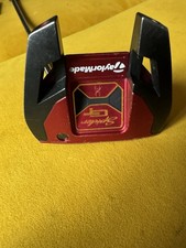 TaylorMade Spider GT Red Single Bend Right Hand 34" Carbon Steel Golf Putter 