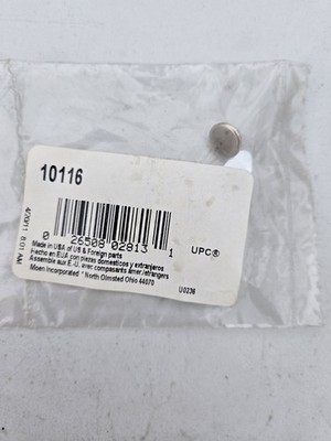 Moen 10116 Chrome Faucet Handle Button / Index Cap w Clip   OEM Replacement