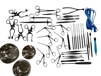 Tympanoplasty Micro Ear Surgery & Surgical Instruments 43 Pcs Set
