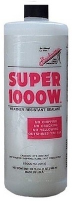 Super 1000W 32oz Best Weather Resistant Sealant RV, Boats by Production Car Care