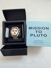 Omega Omega Swatch Mission to Pluto Speedmaster Moonswatch Nylon Bioceramic #S528021