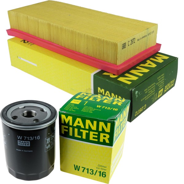 Mann Inspektionspaket Filterset FüR Fiat Punto 1.2 60-image