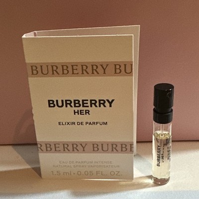 Burberry Her Elixir de Parfum EDP Intense Sample Spray .05oz / 1.5ml New