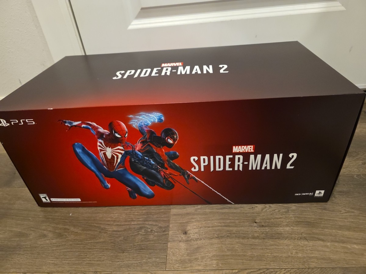 Marvel's Spider-Man 2 For PS5 COLLECTOR'S Edition STATUE & GAME
