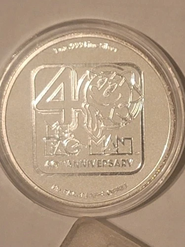 2021 Ms. Pac-Man 40th Anniversary Niue - 1 Troy ounce .999 fine silver coin