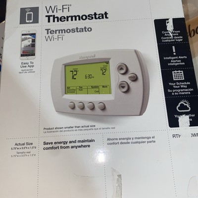 Honeywell Wi-Fi 7-Day Programmable Touchscreen Thermostat RTH8580WF