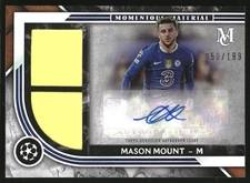 2022-23 Museum UEFA League Momentus Material Jumbo Autograps #MMJAMM Mason Mount