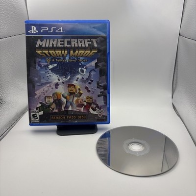 Minecraft: Story Mode -- Season Pass Disc (Sony PlayStation 4, 2015) - CIB