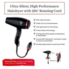 Valera Professional MasterPro 3.2 Hair Dryer 1875 Watt Black Salon Exclusive