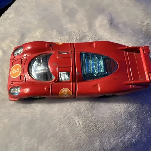 Vintage Red Porsche #3 Corgi Toys Whizzwheels