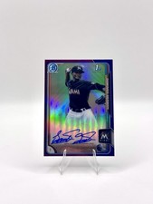 2015 Topps Bowman Domingo German Auto Purple /250 #BCAP-DGE Marlins