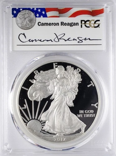 2017-W American Silver Eagle Proof — photo from another recent sale