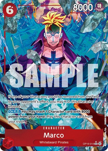 Sakazuki SR Parallel OP16-065 ONE PIECE The Time of Battle