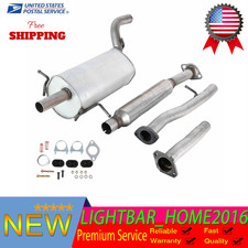 Stainless Steel Resonator Pipe Muffler Kit For 2006-2008 Subaru Forester 2.5L