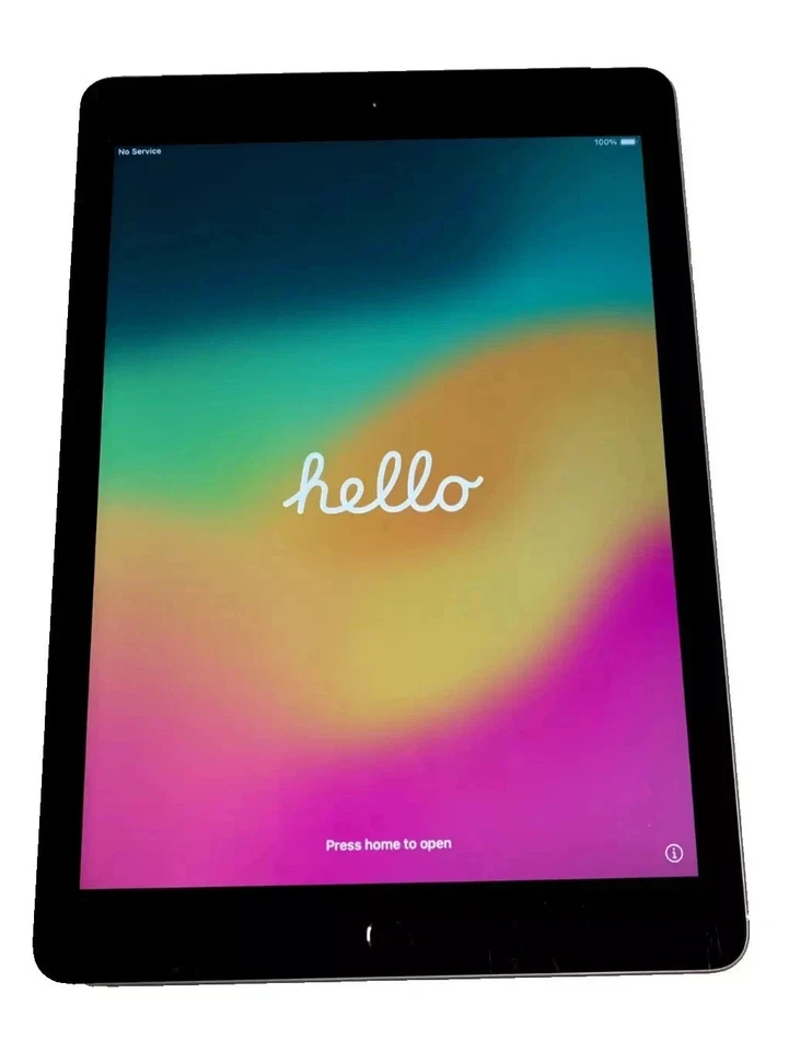 Apple iPad (6th Generation) A1893, 32 GB, Wi-Fi, 9.7" - Space Gray - GRADE A/B - Image 2 of 3