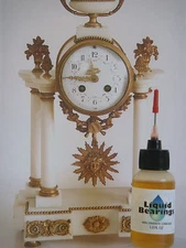 Liquid Bearings, BEST 100%-synthetic oil for all novelty clocks, PLEASE READ!